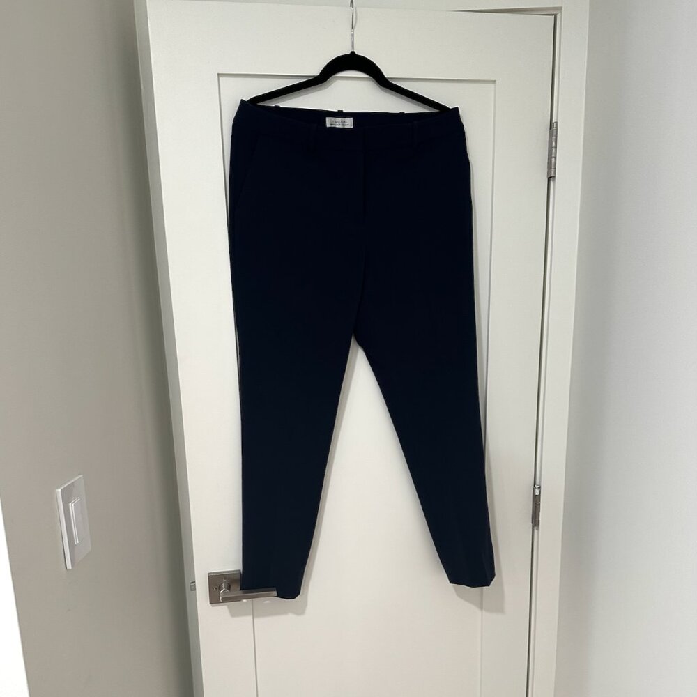 NWT Women's Tahari ASL New Navy size 10 pants